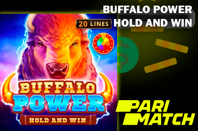 Buffalo power game logo and Parimatch logo