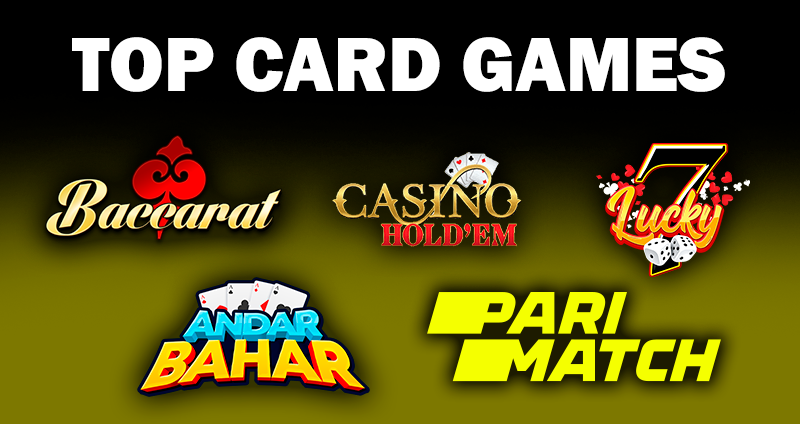 Icons of the best card games slots at parimatch