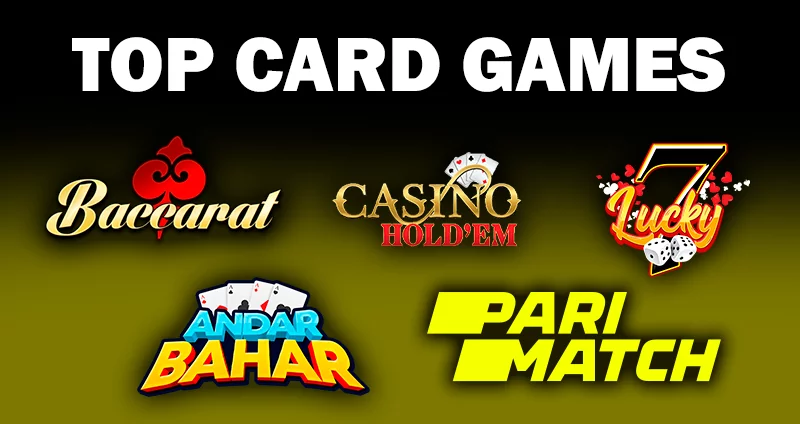 Icons of the best card games slots at parimatch