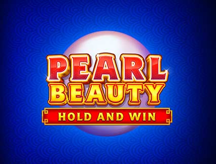 Pearl Beauty: Hold and Win, blue backdround