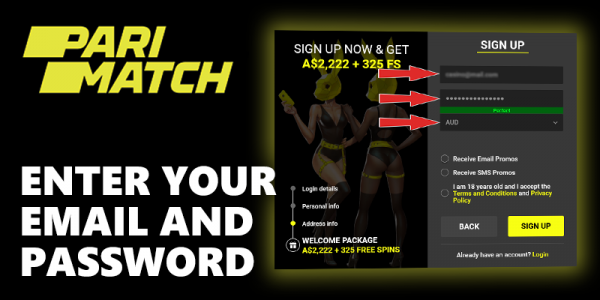 Parimatch Casino Australia - Bonus A$2,222 + 325 FS | Login