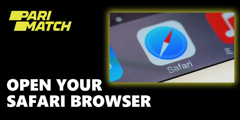 open safari browser on iOS